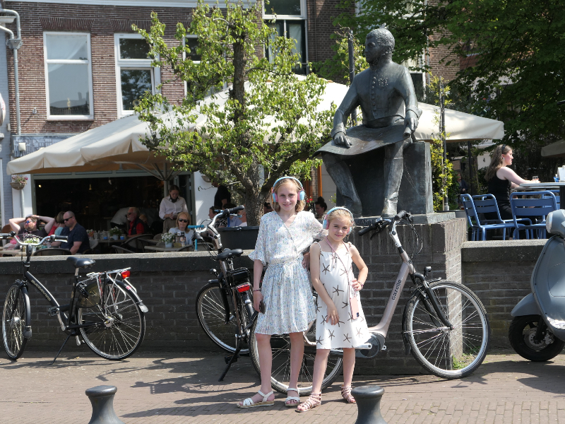 Tijdens de wandeling kwamen we Jan Blanken ook nog tegen. jan-blanken-podwalk